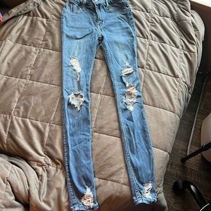 Distressed Hollister jeans